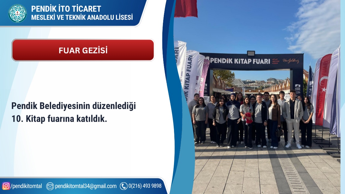 Pendik Belediyesinin  bu yıl 10. sunu düzenlediği 